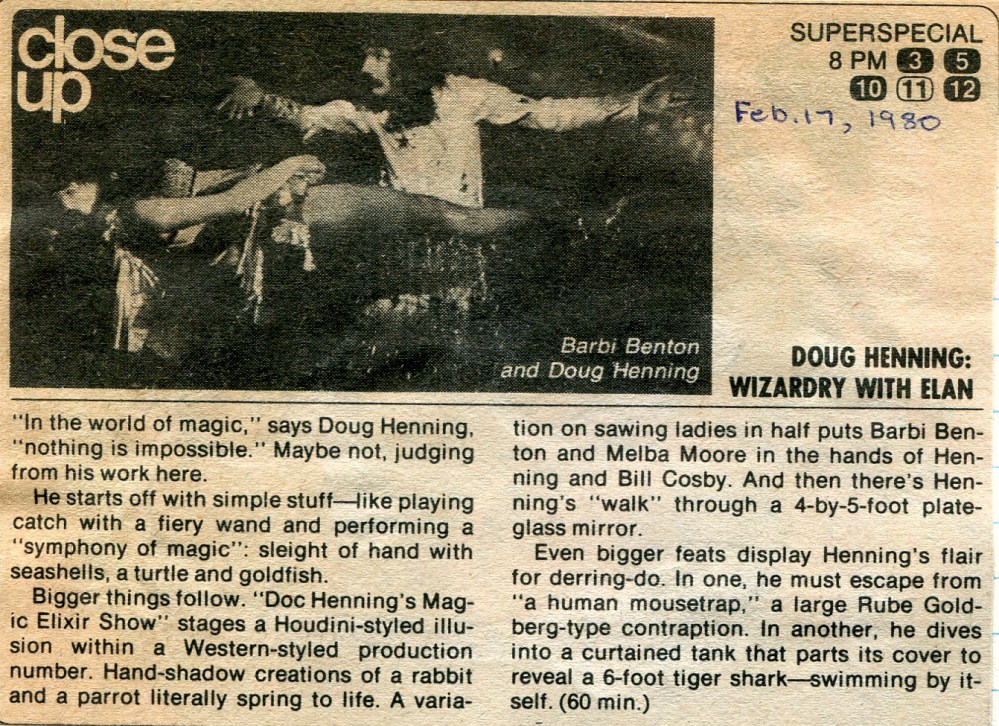 Doug Henning TV Special 1980.cdr