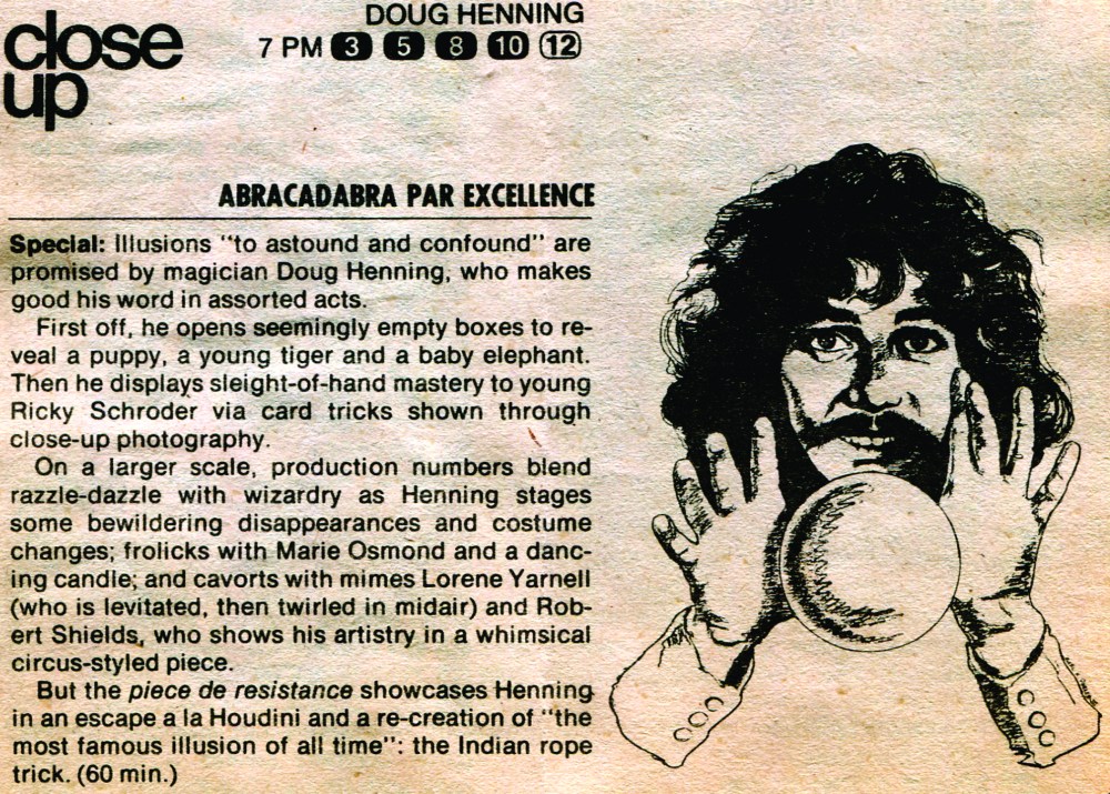 Doug Henning TV Special 1981.cdr