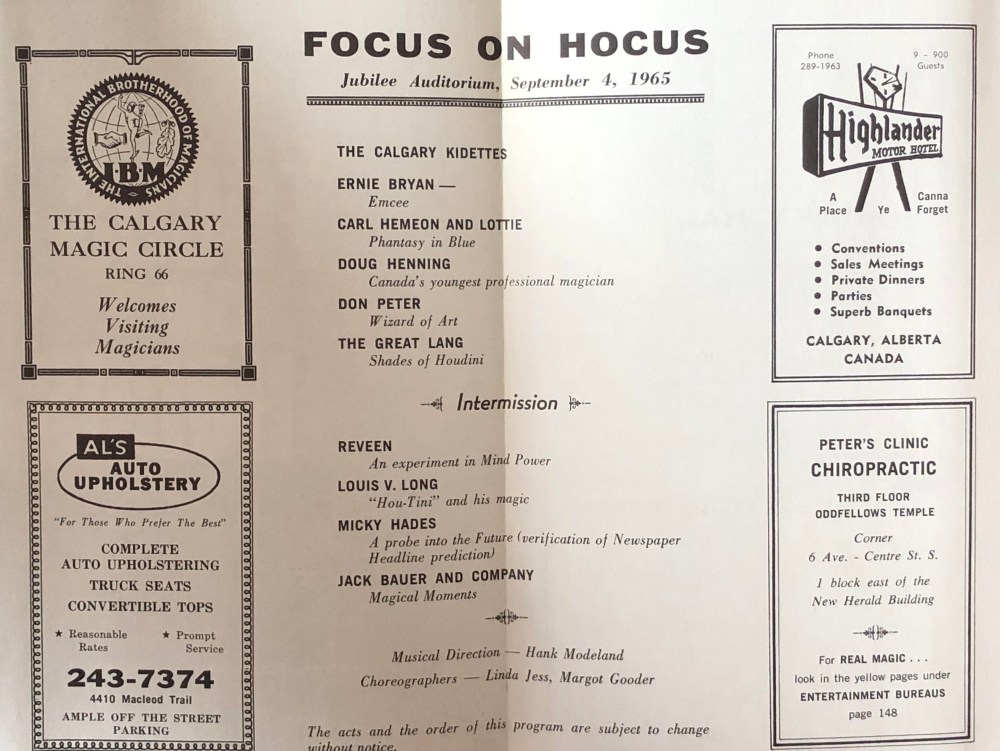 Focus on Hocus Inside